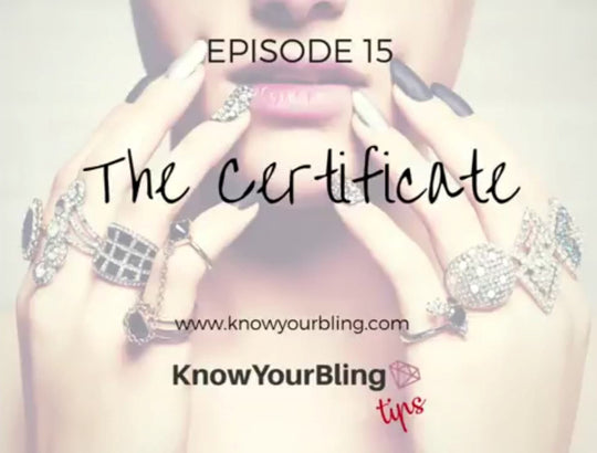 Episode 16: The GIA Certificate - Know your Diamonds!
